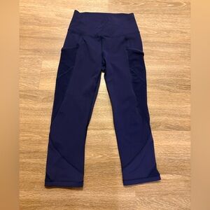 Lululemon Capri Mesh Leggings Size 4